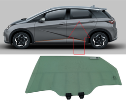 VIDRO PORTA TRASEIRA ESQUERDA BYD DOLPHIN 2024 2025 2026/..