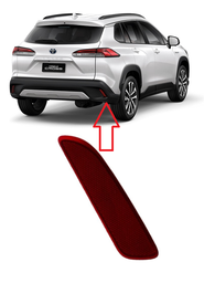 Lente Refletor Parachoque Traseiro Direito Corolla Cross 22/