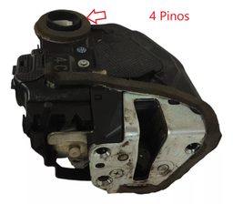 Fechadura Porta Traseira Direita Corolla 2009 a 2014 4 Pinos