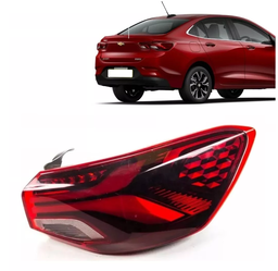 LANTERNA TRASEIRA ESQ ONIX PLUS 2020 A 2025 CANTO C/ LED