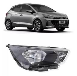 Farol Direito Hb20 2023 2024 2025/ S/ Led ORG/USADO 