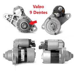 Motor Partida Gol Saveiro Polo Fox G5 G6 G7 1.0 1.6 09 Dente