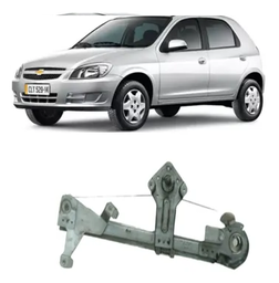 Máquina de Vidro Porta Traseir Esq Celta Prisma 00 a 13 Man