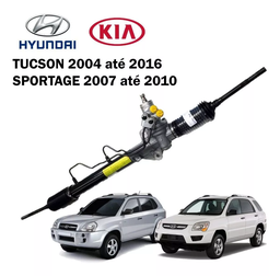 Caixa Setor Direção Tucson 04/17 Sportage 07/10 Hidráulica