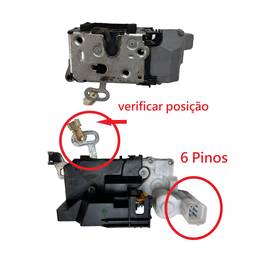 Fechadura Porta Esquerda Ford Ka 2008 a 2013