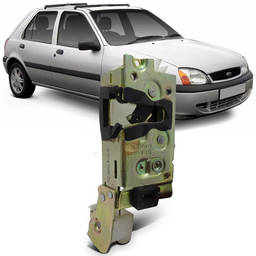 Fechadura Porta Traseira Dir Fiesta até 2002 street até 2007