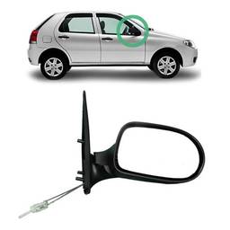 Retrovisor Direito Palio 4P Flex 2011 a 2016 C/ Controle 