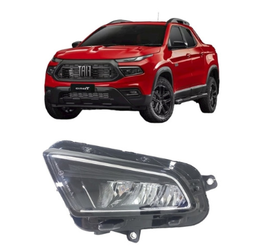 Farol Esquerdo Inferior Toro 2020 2021 2022 a 2025 Full Led