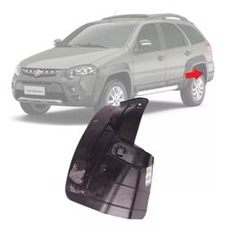 PARABARRO TRASEIRO ESQUERDO PALIO WEEKEND ADV 2008 A 2020