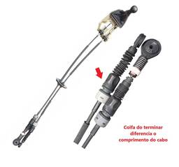 Alavanca Câmbio Hb20 1.0 3cc Manual Asp 2013 a 2019 C/ Cabo