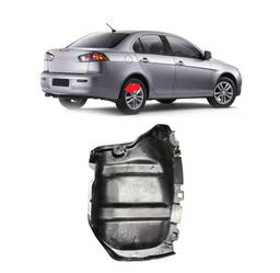 Parabarro Traseiro Direito Parachoque Lancer 2011 a 2019