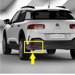 LENTE REFLETOR PARACHOQUE TRASEIRO ESQUERDO C4 CACTUS 19/24