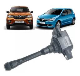 Bobina Ignição Kwid Sandero Logan 1.0 12v 3cc 2017/