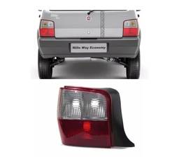 LANTERNA TRASEIRA ESQUERDA UNO FLEX 2004 A 2013 CRISTAL
