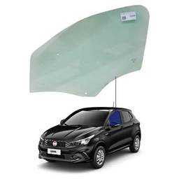 Vidro Porta Diant Esquerda Argo Cronos Pulse Fastback 2018/