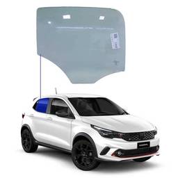 Vidro Porta Traseira Direita Argo Pulse 2018 2019 2020/..