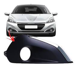 GRADE MOLDURA MILHA DIREITO PEUGEOT 208 2017 A 2020