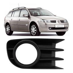 GRADE MOLDURA MILHA DIREITO RENAULT MEGANE 2007 A 2013