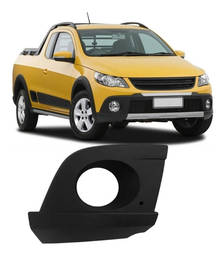 Grade Moldura Milha Direito Saveiro Cross ORG/USADA 