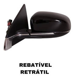 Retrovisor Esquerdo Toro 2016/ Elé C/ Pisca C/ Rebatimento