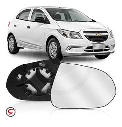 Lente Espelho Retrovisor Direito Onix Prisma 2013 a 2020 
