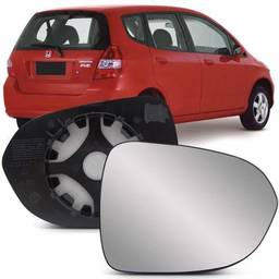 LENTE RETROVISOR DIREITO FIT 2004 A 2008 