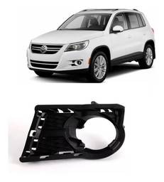 Grade Moldura Milha Esquerdo Tiguan 2010 a 2011
