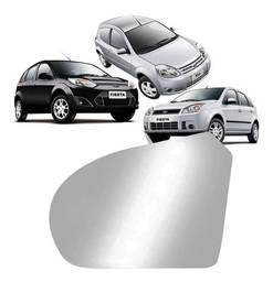 Lente Espelho Retrovisor Esquerdo Ka 08/13 Fiesta 03/13