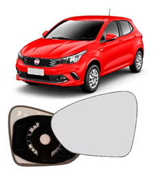 Lente Espelho Retrovisor Esquerdo Argo Cronos 18/ Strada 21/