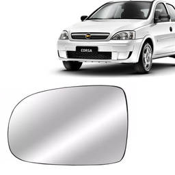 Lente Espelho Retrovisor Esquerdo Corsa 03/12 Montana 03/10 