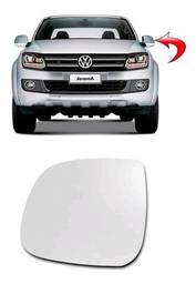 Lente Espelho Retrovisor Esquerdo Amarok 2011/C/Sensor Temp.