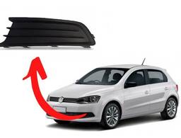 Grade Moldura Parachoque Esquerda S/ Milha Gol Voyage G6