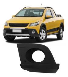 Grade Moldura Milha Esquerdo Saveiro Cross  ORG/USADA 