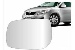 Lente Espelho Retrovisor Esquerdo Corolla 2009 a 2014 