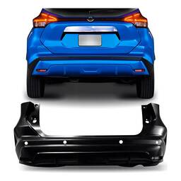 Parachoque Traseiro Kicks 2022 a 2024