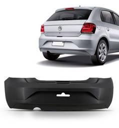 Parachoque Traseiro Gol G7 G8 S/ Refletor
