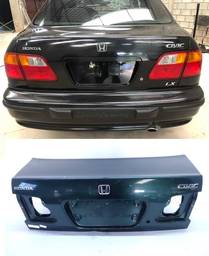 Tampa Traseira Civic 1999 2000 Verde 
