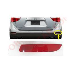 Lente Refletor Parachoque Traseiro Direito Vera Cruz 07 a 12