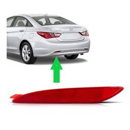 Lente Parachoque Traseiro Esquerdo Sonata 10 a 2013