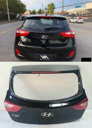 Tampa Traseira I30 2013 a 2016 Prata