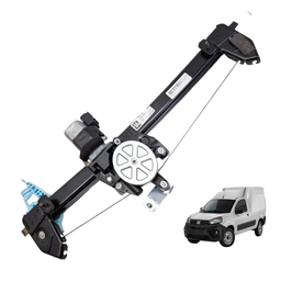 Máquina de Vidro Porta Dir Uno Vivace Fiorino Partner 2P Elé