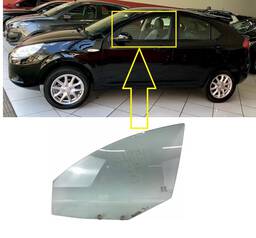 Vidro Porta Dianteira Esquerda Jac J3 2011 a 2015