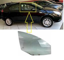 Vidro Porta Dianteira Direita Jac J3 2011 a 2015