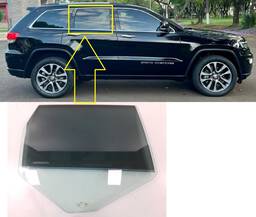 Vidro Porta Traseira Direita Grand Cherokee 2011 a 2021