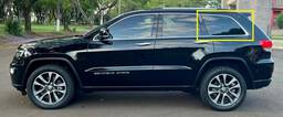 VIDRO LATERAL TRASEIRO ESQUERDO GRAND CHEROKEE 2011 A 2021