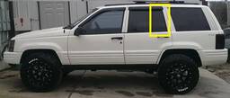 Vidro Porta Traseira Esquerda (Fixo) Grand Cherokee 94 a 98