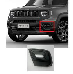 Grade Moldura Milha Esquerdo Jeep Renegade 2022/ ORG/USADO
