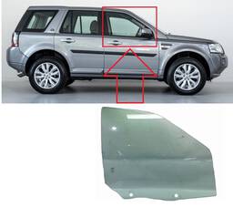 VIDRO PORTA DIANTEIRA DIREITA FREELANDER 2 2007 A 2015