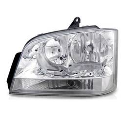 Farol Esquerdo S10 Blazer 2001 a 2011 Comado Pisca Cristal