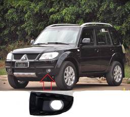 Grade Moldura Milha Esquerdo Pajero Tr4 2010 a 2015